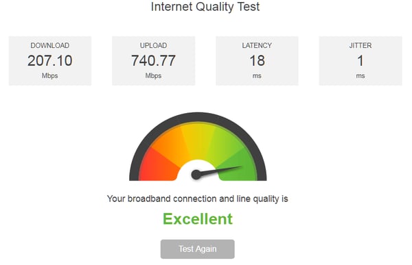 Internet Quality Test