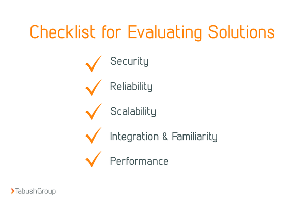 evaluating daas solutions