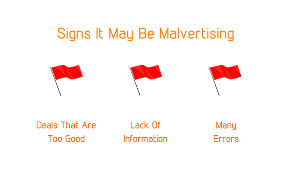 signs of malvertising